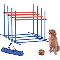 Amazon | AIYOI ドッグアジリティ 犬の敏捷性機器敏捷性 ハードル【4点